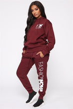 Load image into Gallery viewer, RAISEVERN Two Piece Set 2019 New Autumn Tracksuit For Women Suit For Office Lady Loose Casual Women Sports Suit Plus Size
