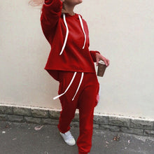 Load image into Gallery viewer, 2019 New Autumn Winter Women Tracksuit Female Two Piece Sets Long Sleeve Pullover Jackets And Pants  Warm Outfits Suit
