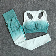 Load image into Gallery viewer, SVOKOR Seamless Yoga Set Sport Wear Women Gym Workout Fitness Clothing Female Sport Suit High Waist Legging Sports Bra Tracksuit