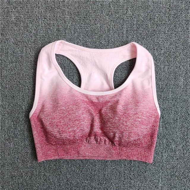 SVOKOR Seamless Yoga Set Sport Wear Women Gym Workout Fitness Clothing Female Sport Suit High Waist Legging Sports Bra Tracksuit