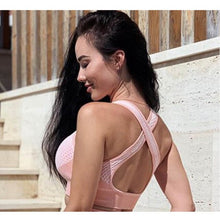 Load image into Gallery viewer, 2020 New Women Yoga Sports Bras Tops and Pants Sets Zipper Tracksuits Outfits Sportswear Jogging Suit Sweatpants Sport Jogger