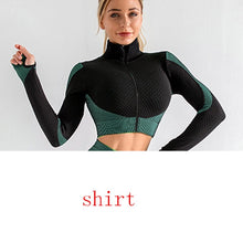 Load image into Gallery viewer, 2020 New Women Yoga Sports Bras Tops and Pants Sets Zipper Tracksuits Outfits Sportswear Jogging Suit Sweatpants Sport Jogger