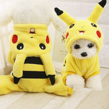 Load image into Gallery viewer, Snailhouse Hot Sale Pet Cat Clothes Funny Dinosaur Costumes Winter Warm Plush Cat Coat Small Cat Kitten Hoodie Puppy Dog Clothes