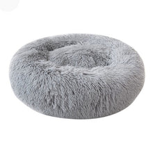 Load image into Gallery viewer, Cat bed 6 Sizes Round Plush Cat Bed House Cat Mat Winter Warm Sleeping Cat Nest Soft Dog Basket Pet Cushion Portable Supplies