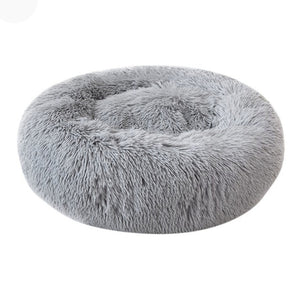 Cat bed 6 Sizes Round Plush Cat Bed House Cat Mat Winter Warm Sleeping Cat Nest Soft Dog Basket Pet Cushion Portable Supplies