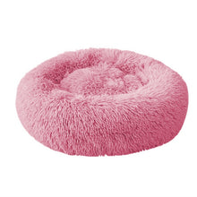 Load image into Gallery viewer, Cat bed 6 Sizes Round Plush Cat Bed House Cat Mat Winter Warm Sleeping Cat Nest Soft Dog Basket Pet Cushion Portable Supplies