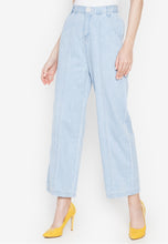 Load image into Gallery viewer, Spring Fling Garterized Flare Jeans